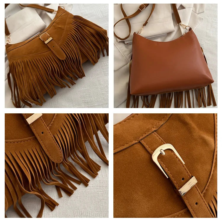 Wild Spirit Fringe Crossbody
