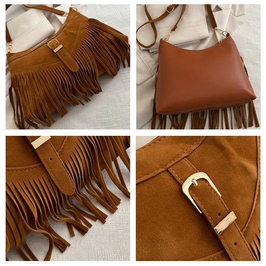 Wild Spirit Fringe Crossbody