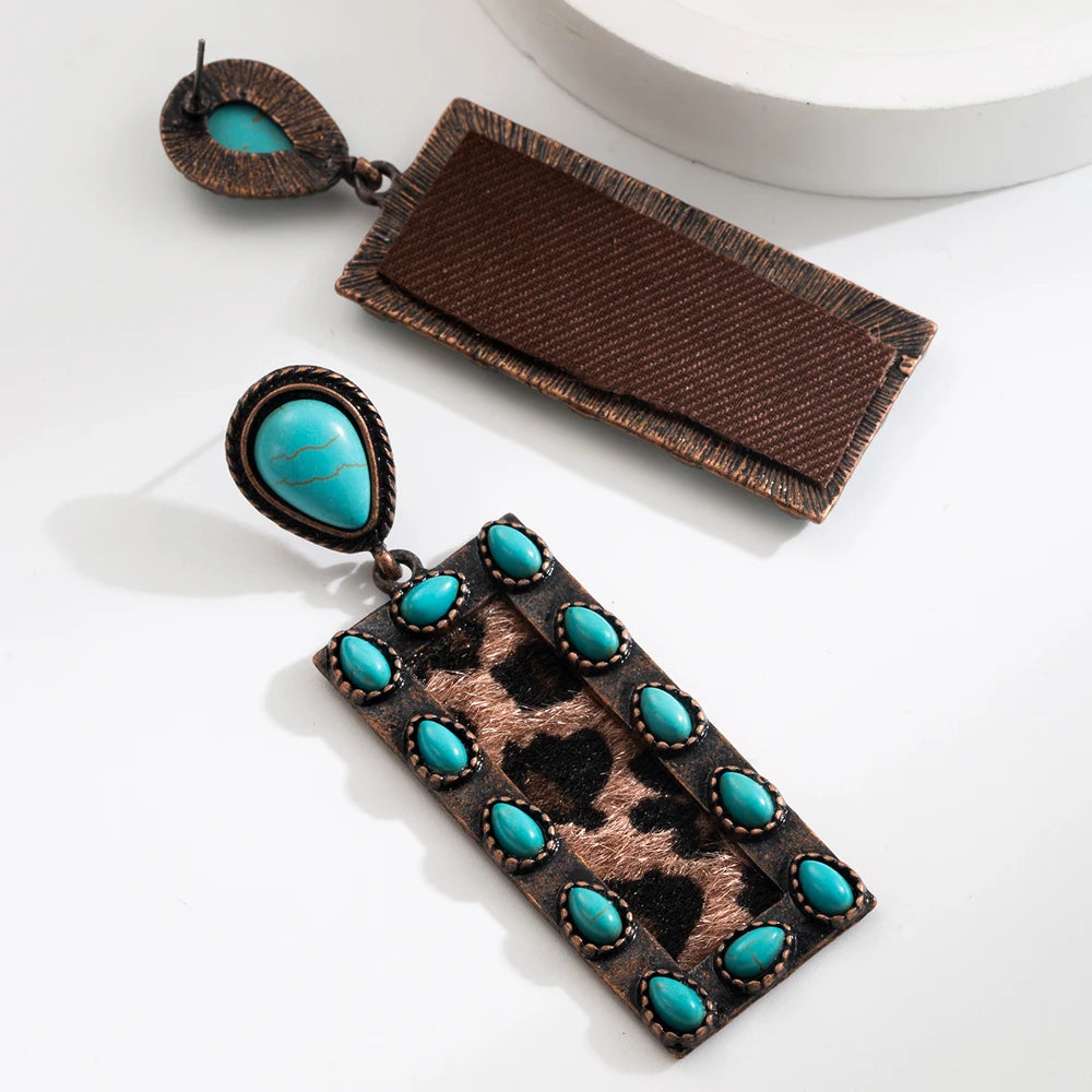 Turquoise Trail Earrings (One Pair)
