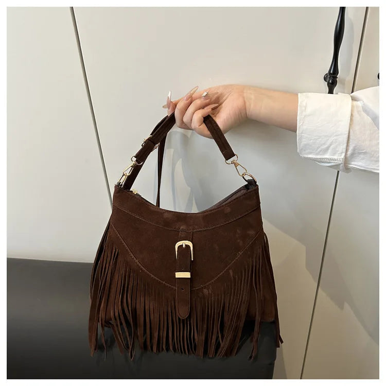 Wild Spirit Fringe Crossbody