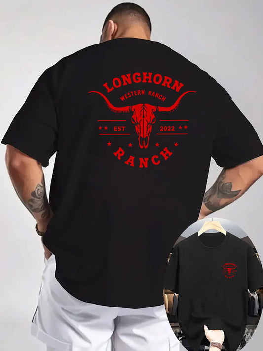 Longhorn Ranch Western Tee