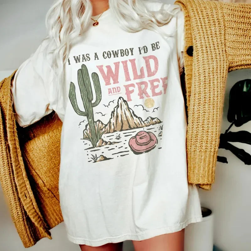 Wild & Free Western Tee